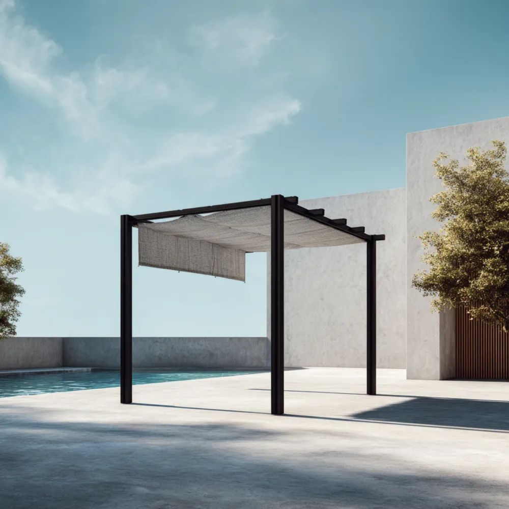 Pergola da Giardino in Alluminio 300x400x250 cm – Design Moderno-Clayoriva