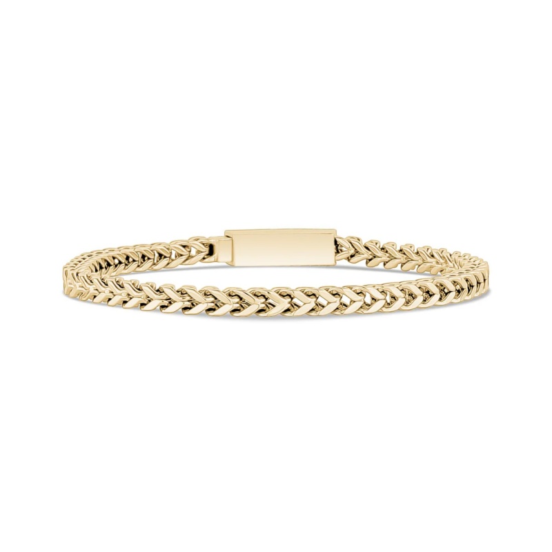 4MM Stainless Steel Thin Franco Link Bracelet