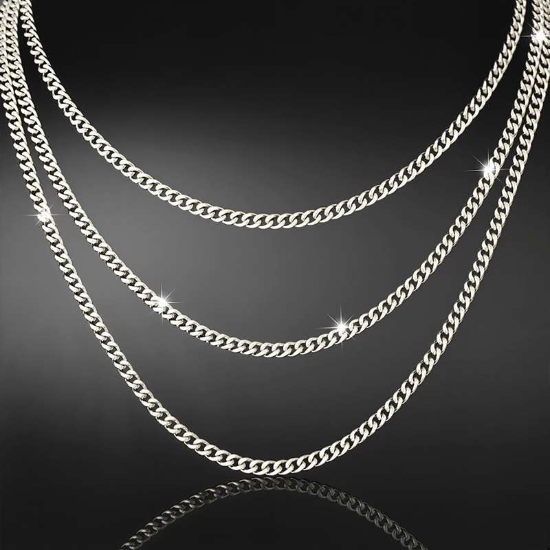 5mm Stainless Steel Cuban Link Chain