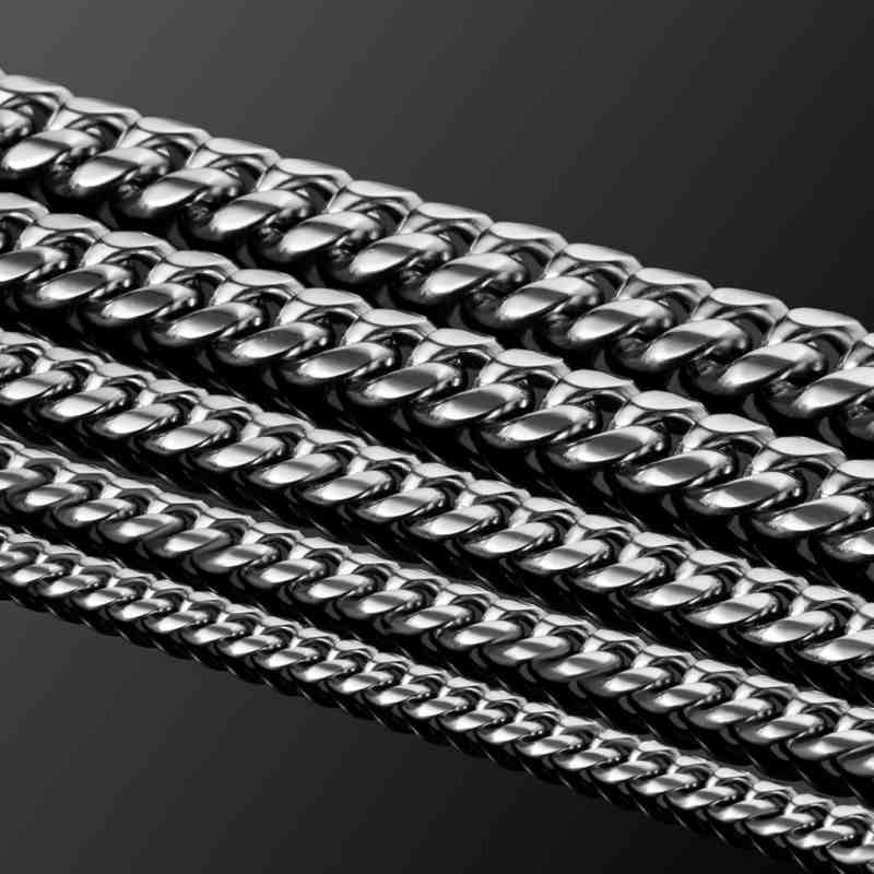 18mm 316L Stainless Steel Cuban Link Chain