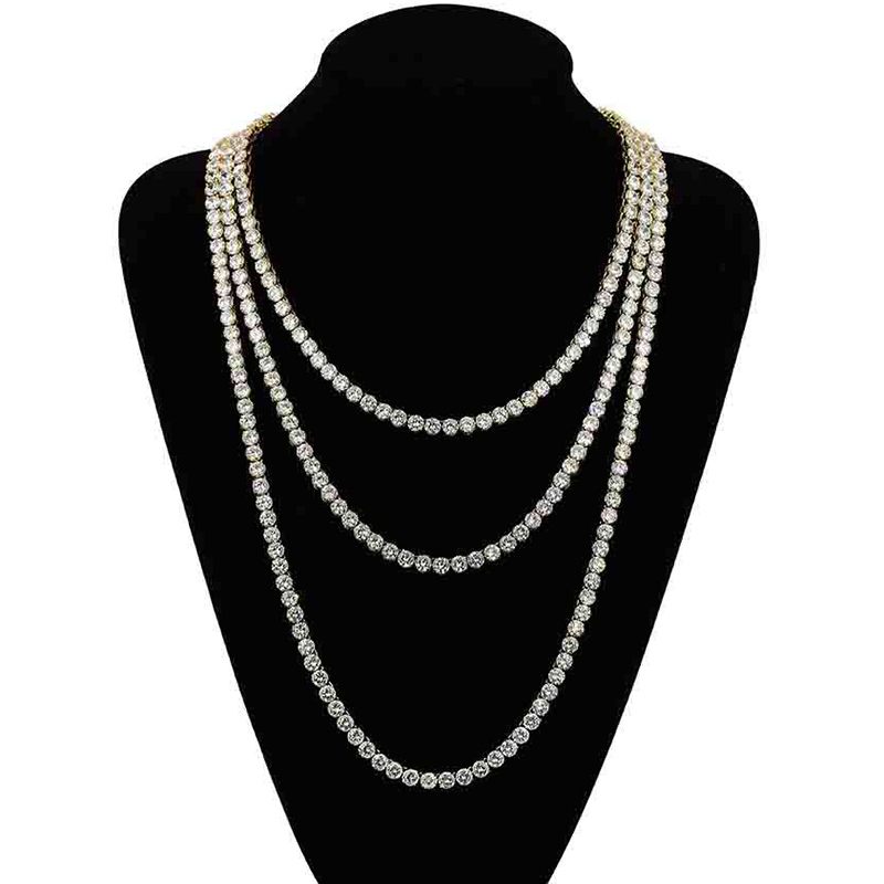 6mm Tennis Chain in Gold
