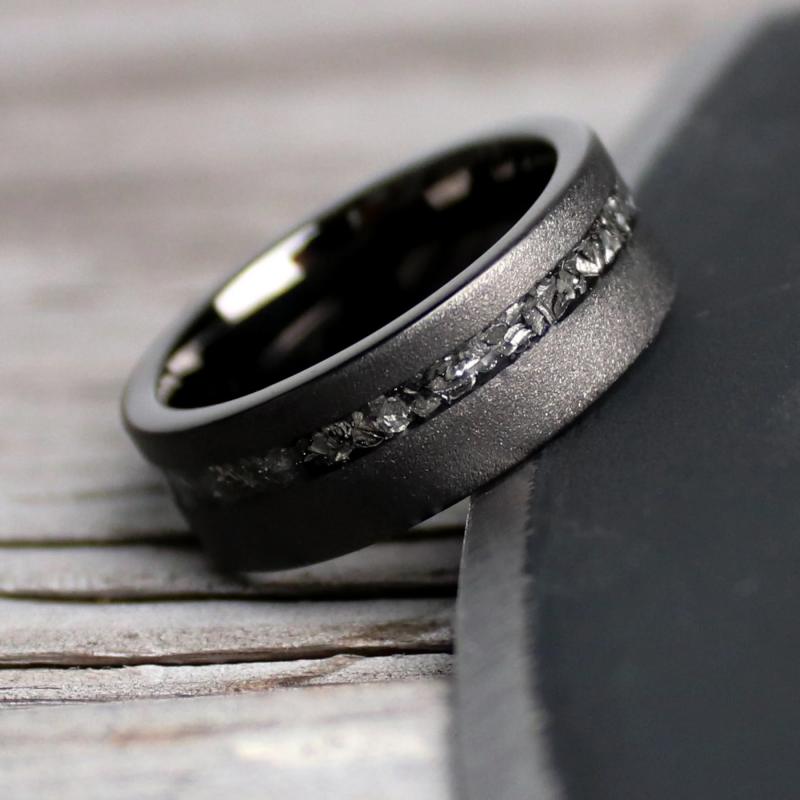 Tungsten Black Men's Band