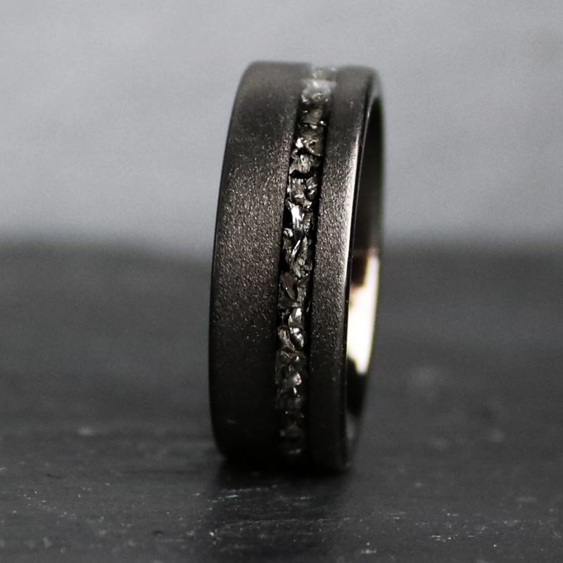 Tungsten Black Men's Band