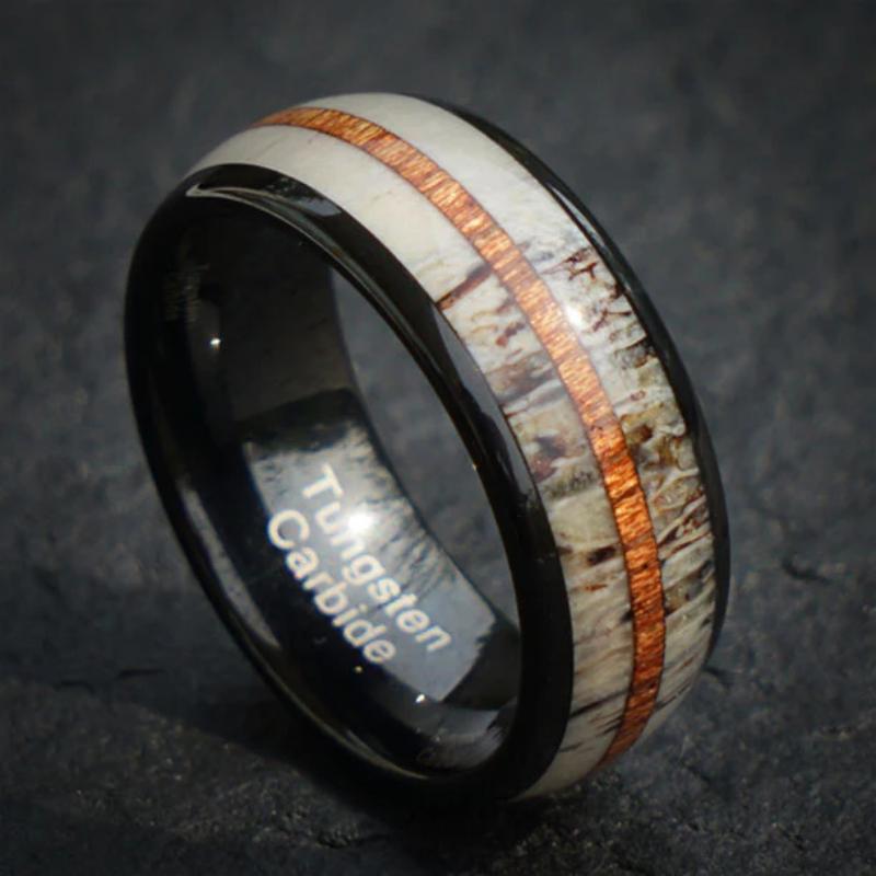 Black Tungsten Ring