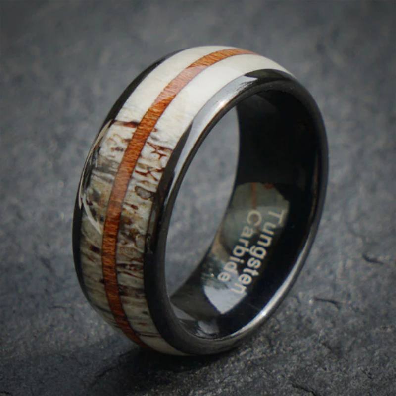 Black Tungsten Ring