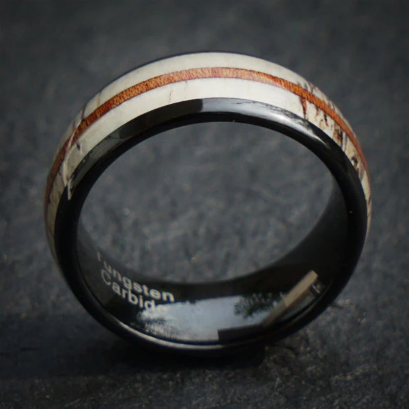 Black Tungsten Ring