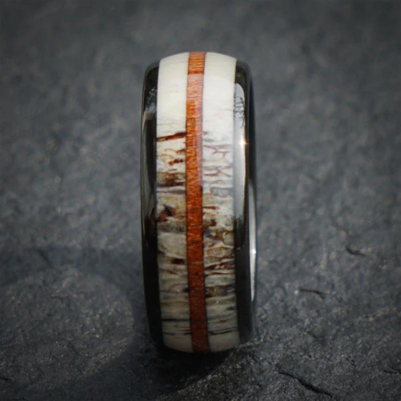 Black Tungsten Ring