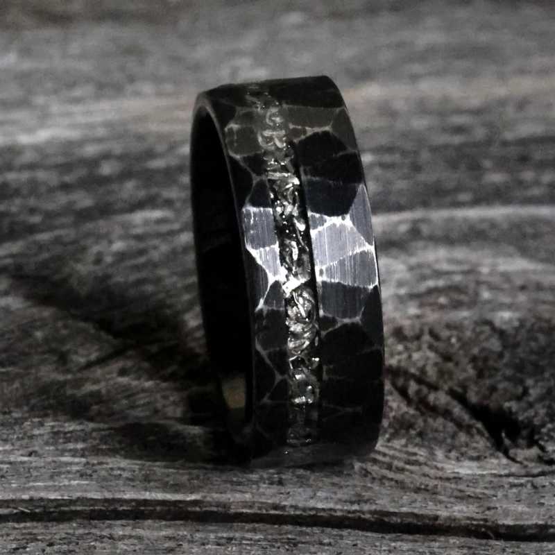 Black Tungsten Carbide Band