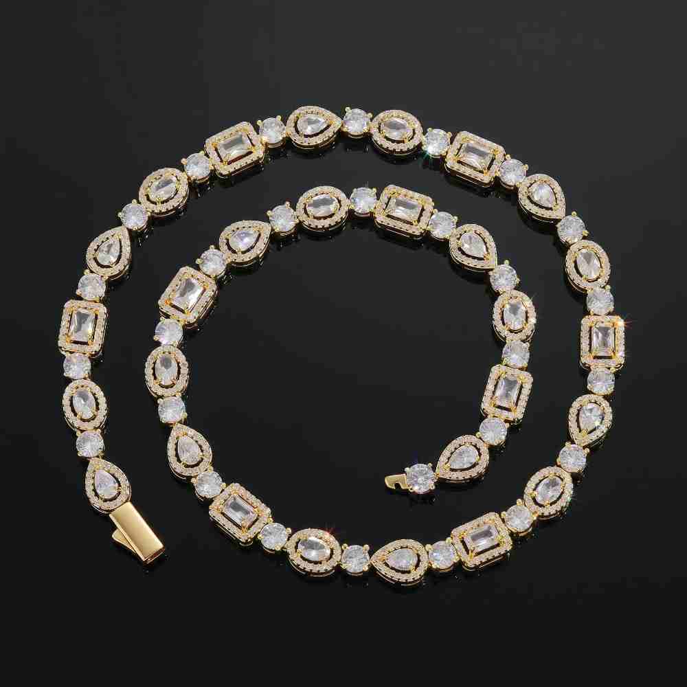 Iced Out 8mm Baguette Chain