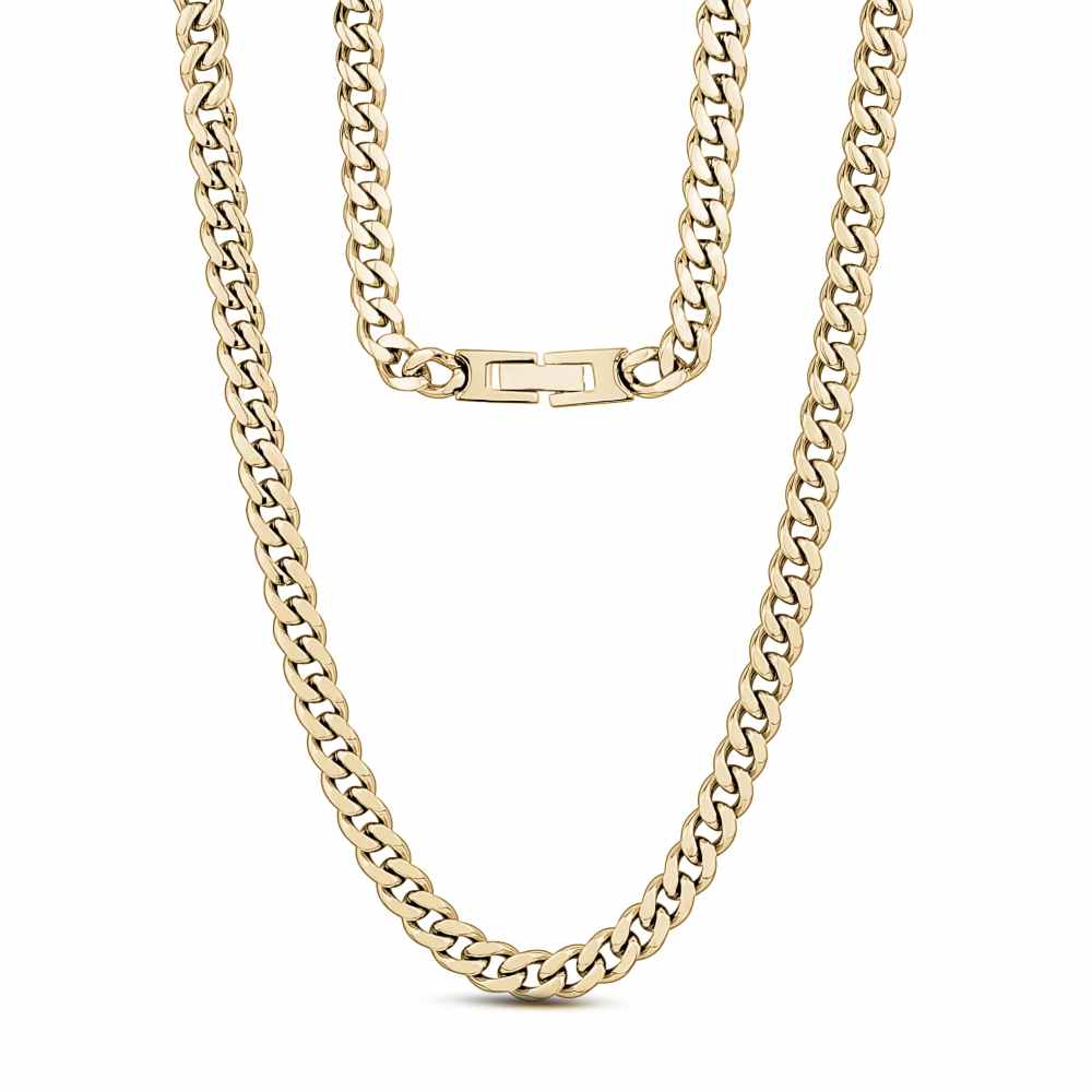 6MM Stainless Steel Cuban Chain Necklace