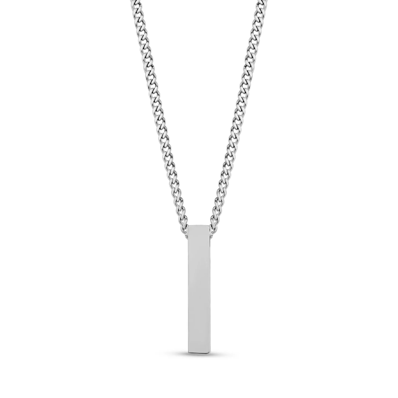 Matte Rectangle Bar Urn Pendant 