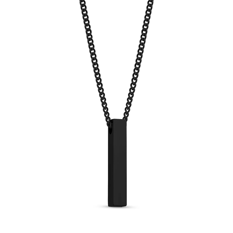 Matte Rectangle Bar Urn Pendant 