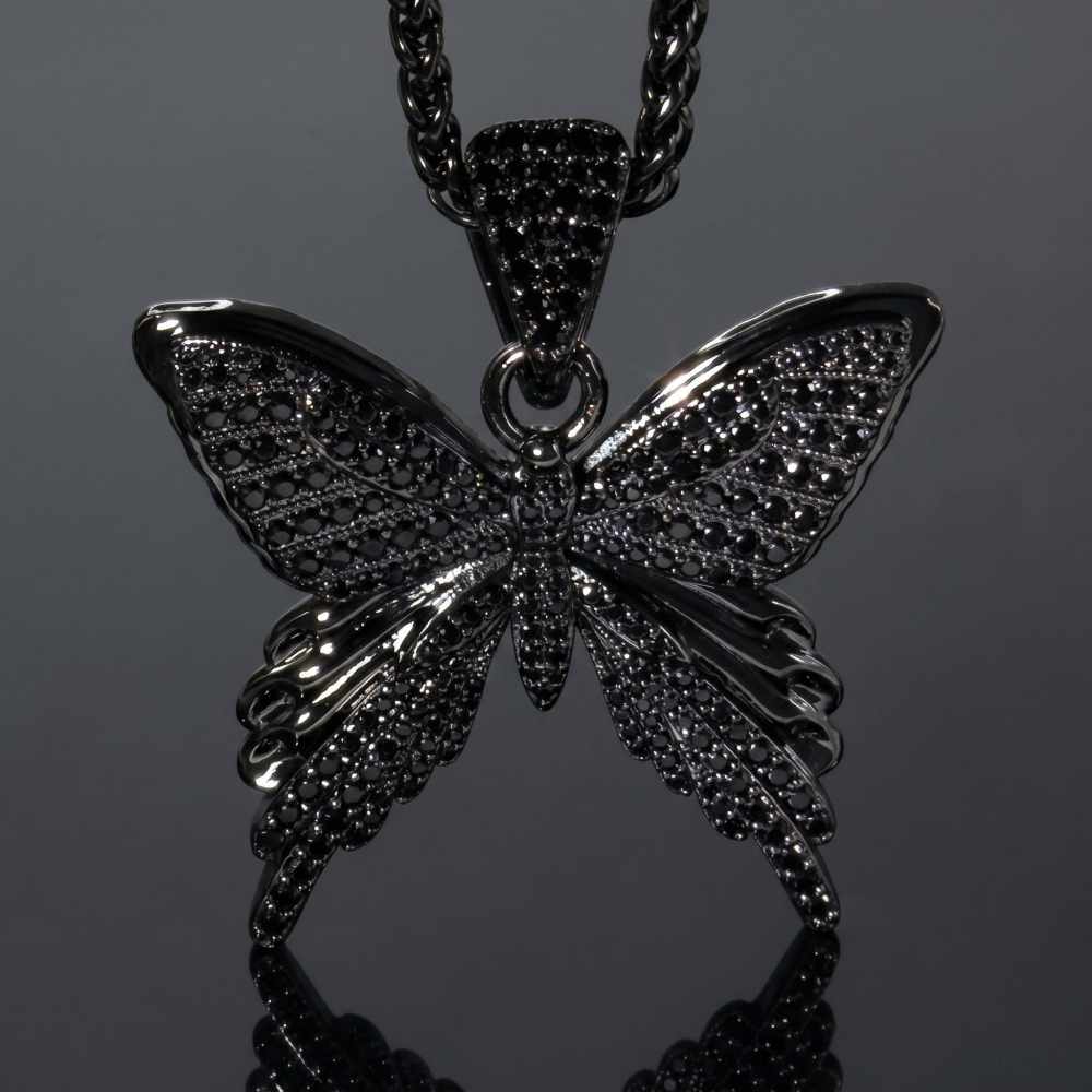 Hell Butterfly Pendant Necklace
