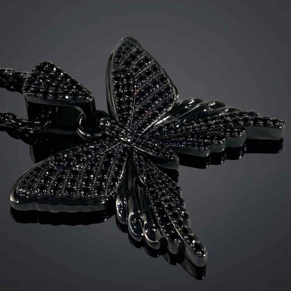 Hell Butterfly Pendant Necklace