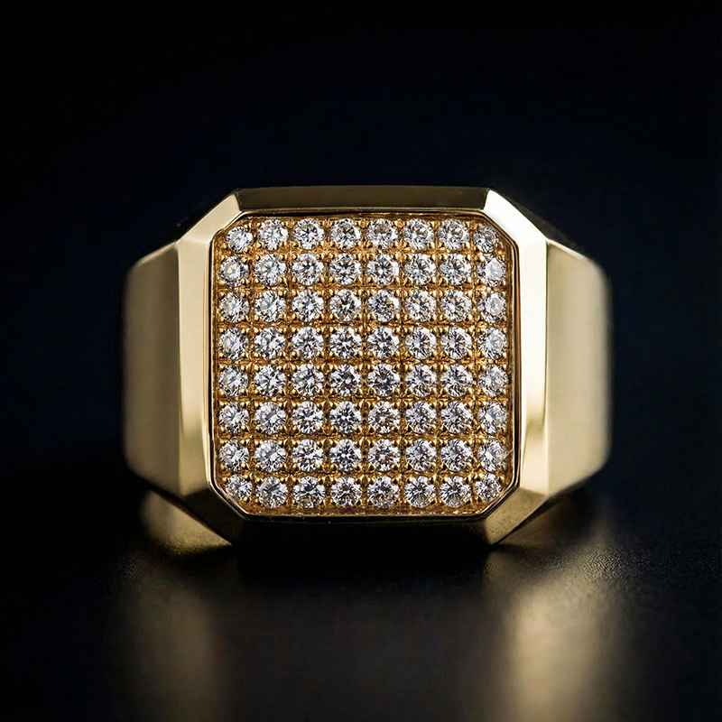 Men's Classic Diamond Ring Band