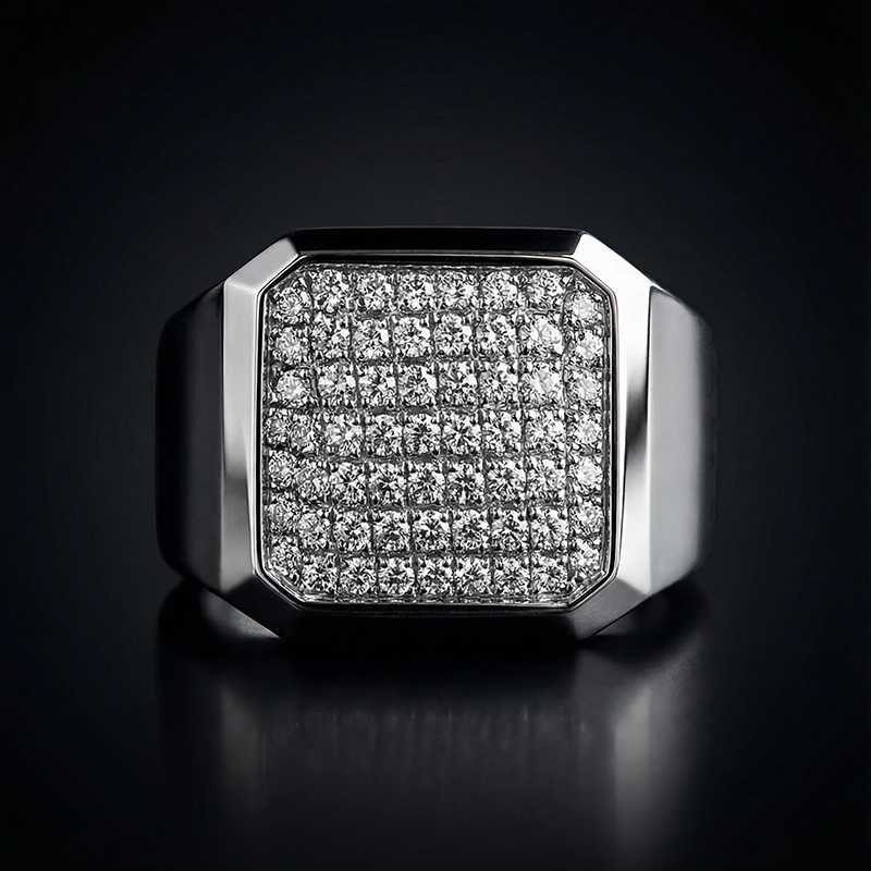 Men's Classic Diamond Ring Band