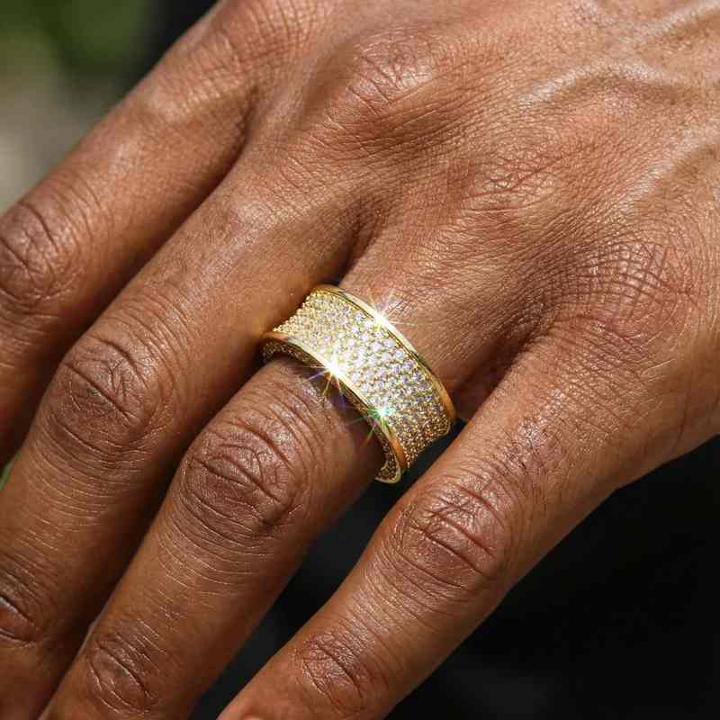 Concave Band Ring