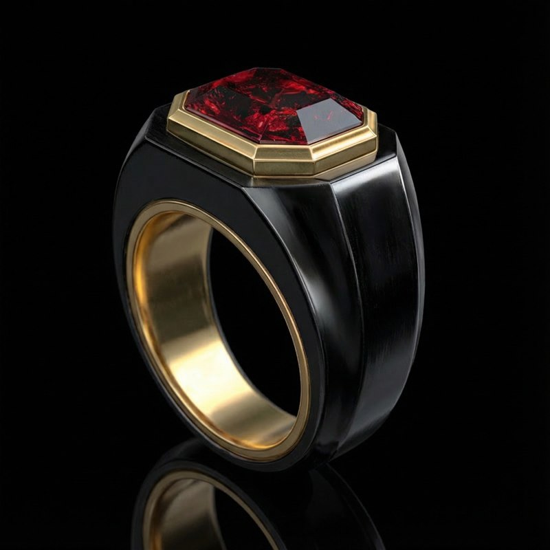 Ruby Signet Ring