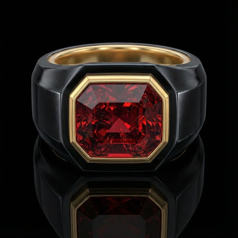Ruby Signet Ring