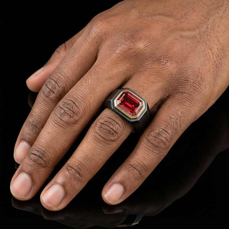 Ruby Signet Ring