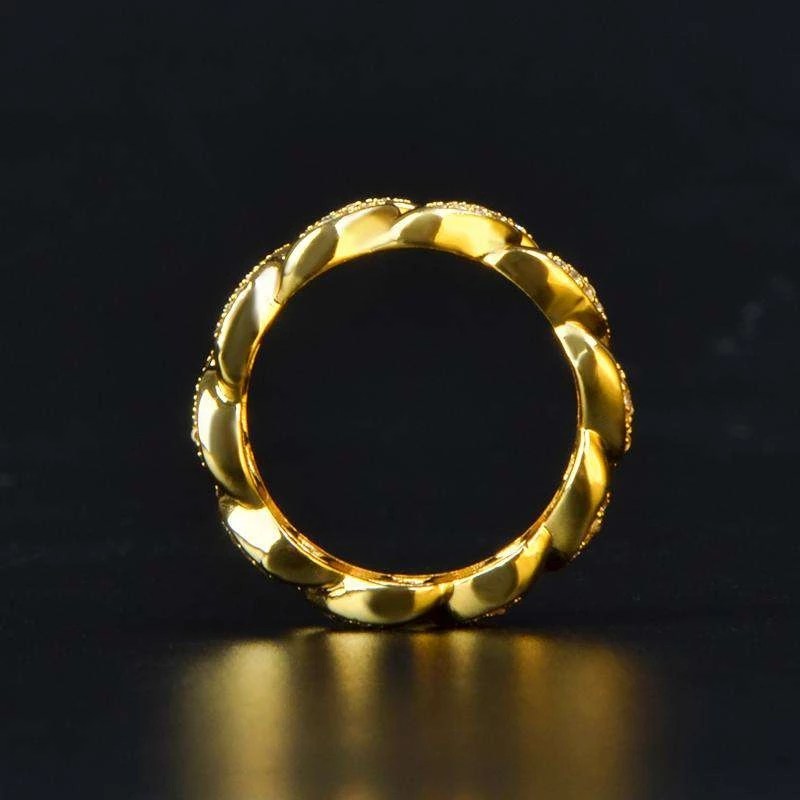 Cuban Ring in Gold