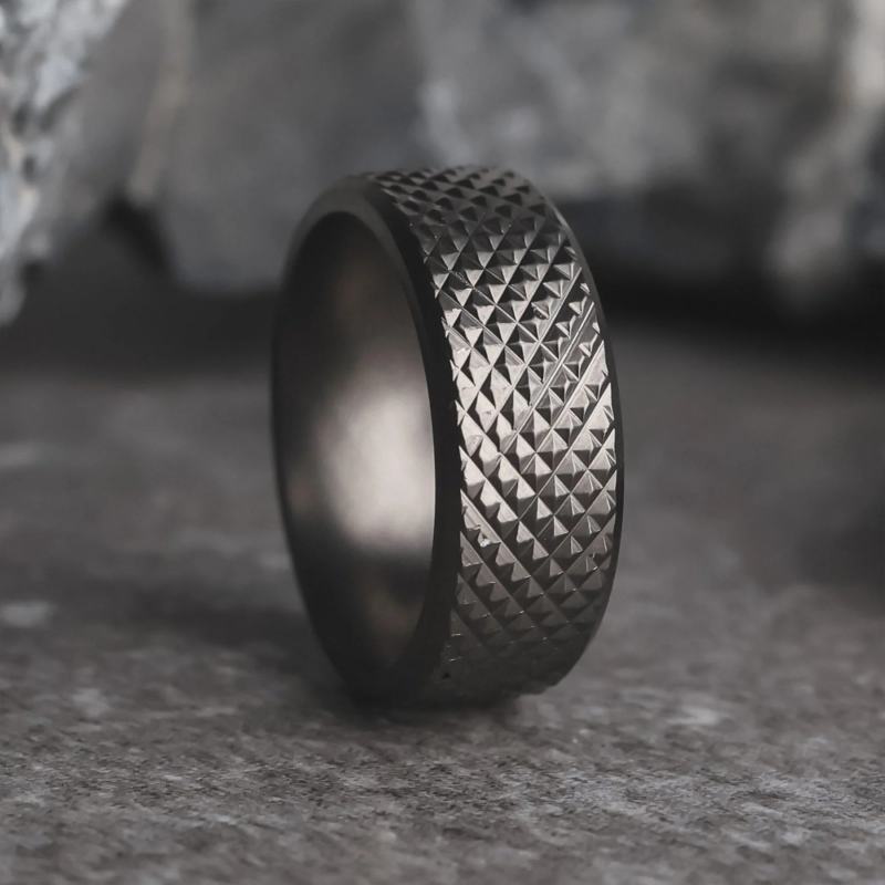 Stainless Steel Barbell Men's Band