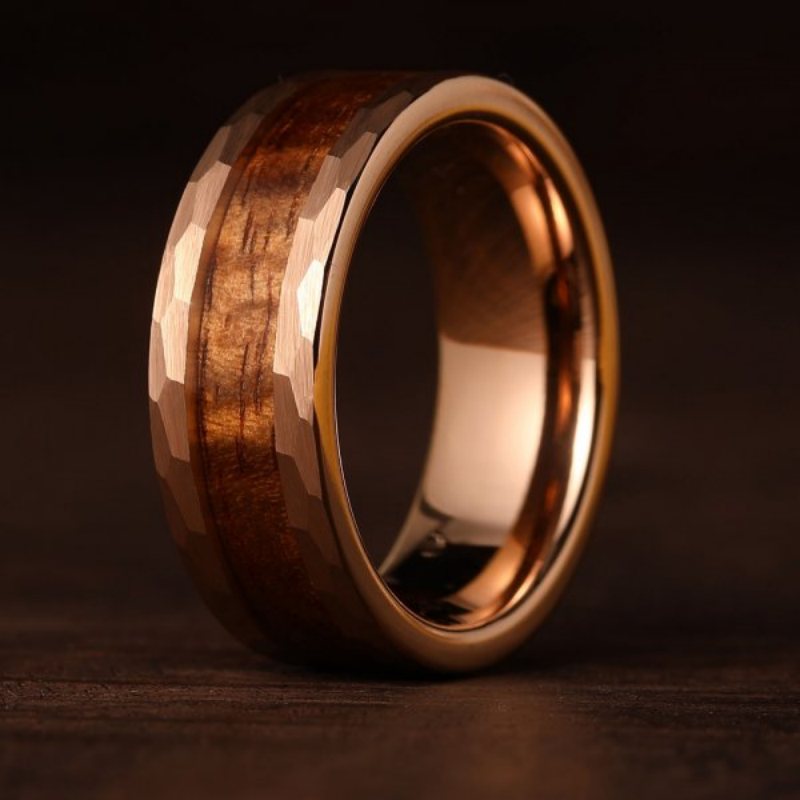 Tungsten Wood Men's Band