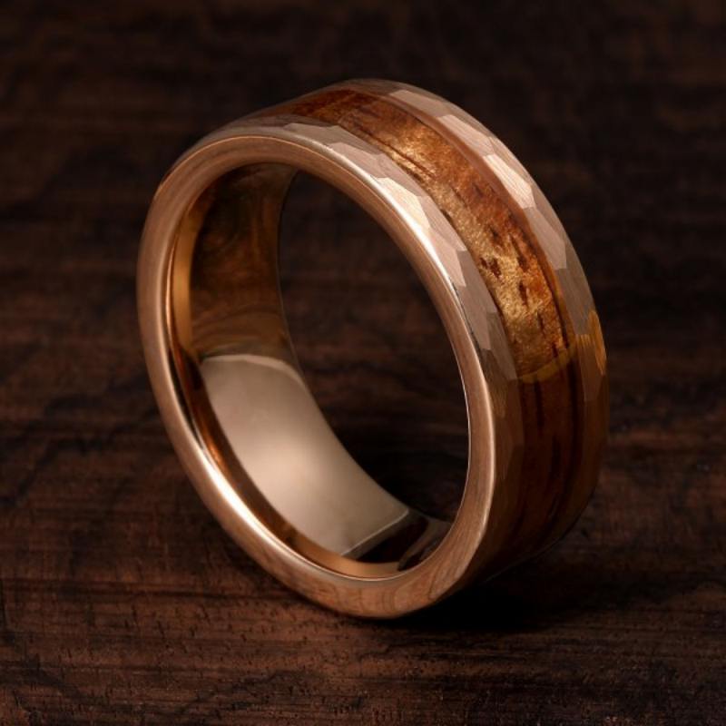 Tungsten Wood Men's Band