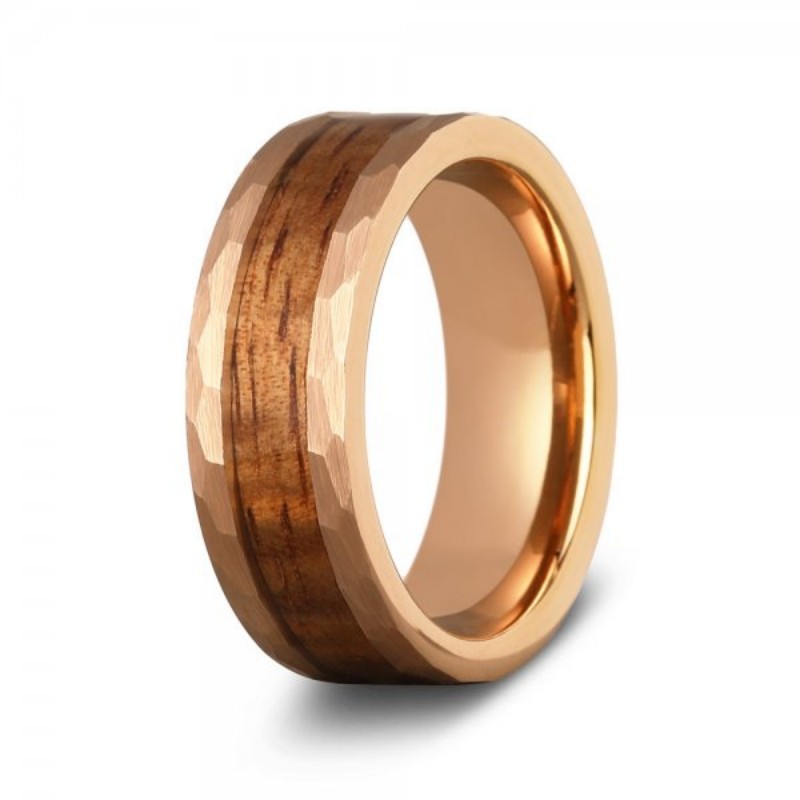 Tungsten Wood Men's Band