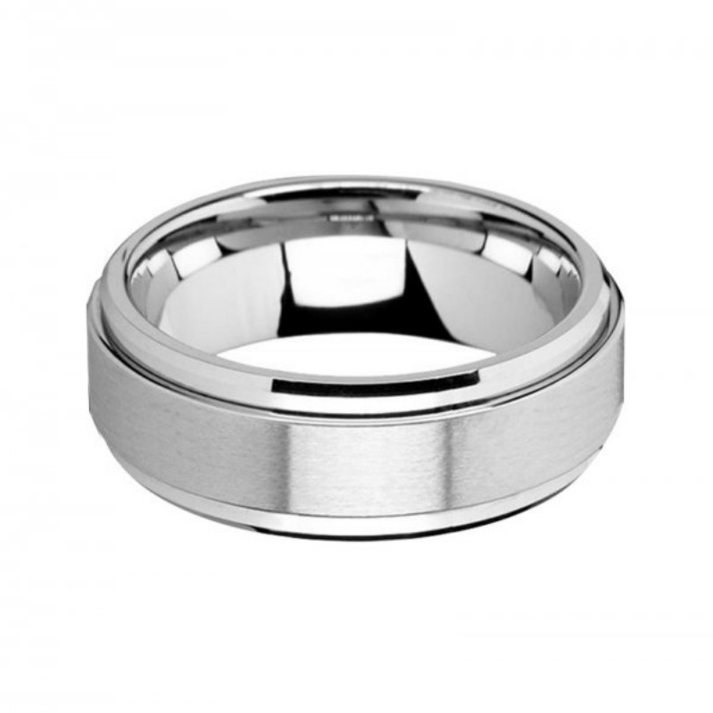 Tungsten Men's Wedding Band 