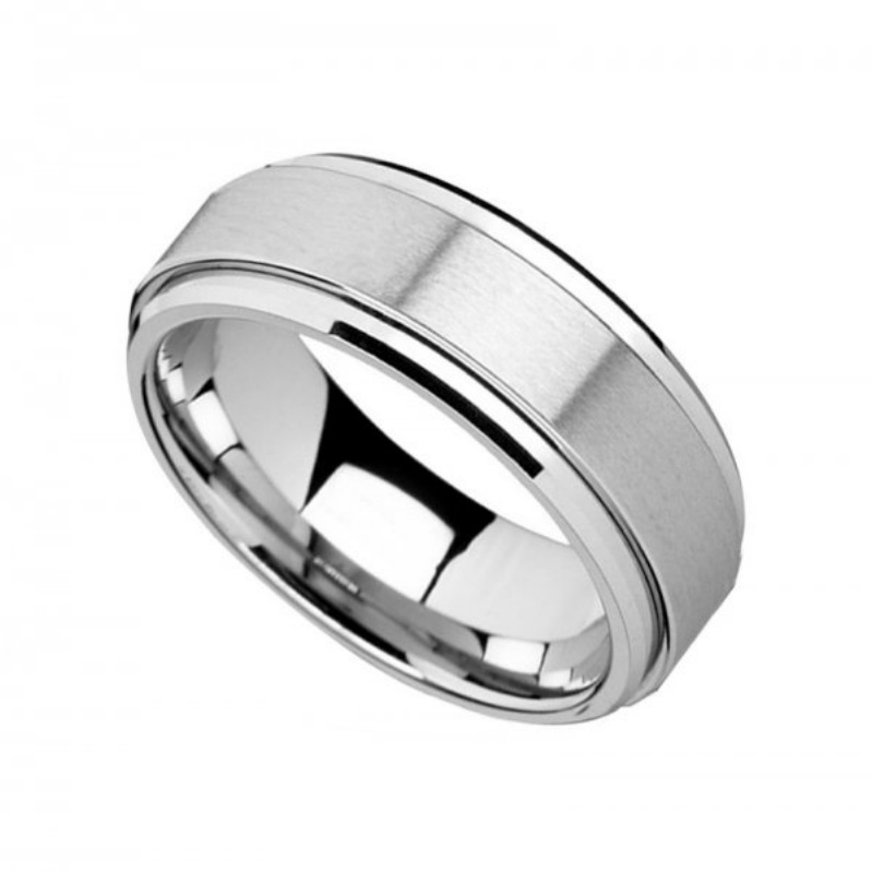 Tungsten Men's Wedding Band 