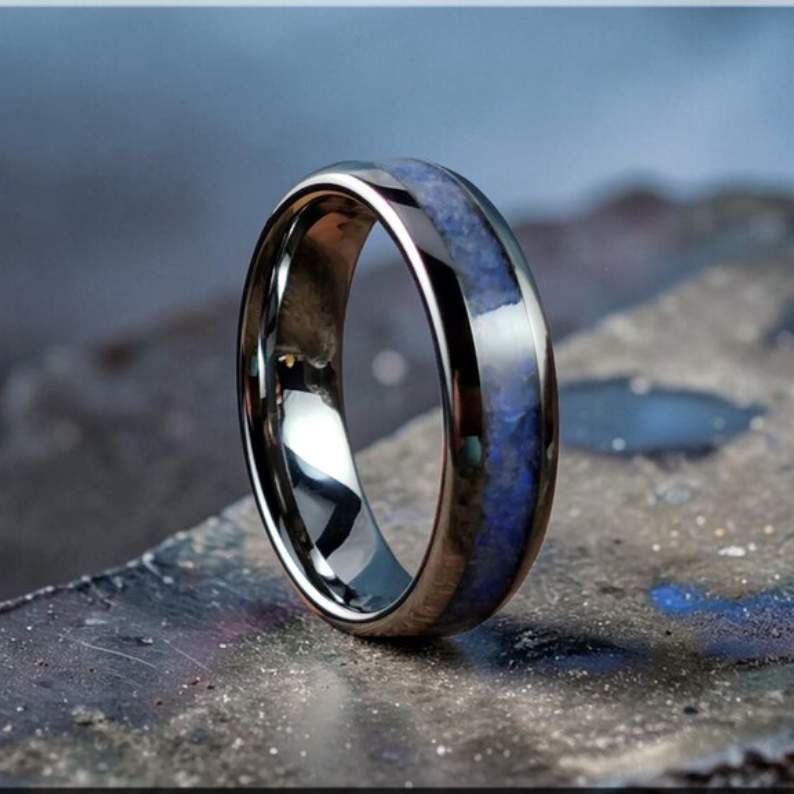 Mens 6MM Tungsten Carbide Ring