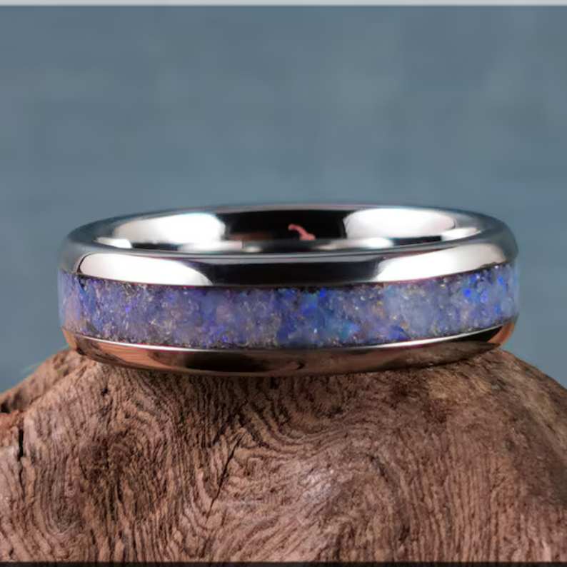 Mens 6MM Tungsten Carbide Ring