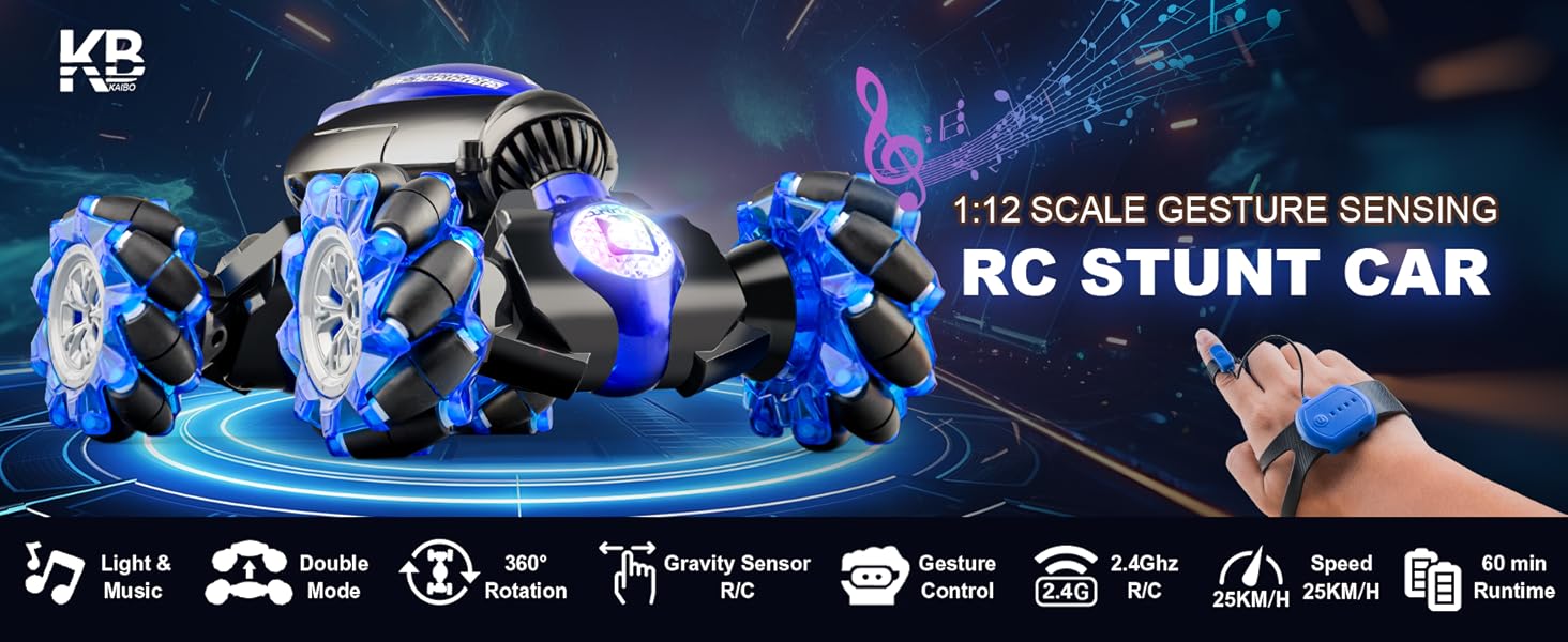 gesture rc car