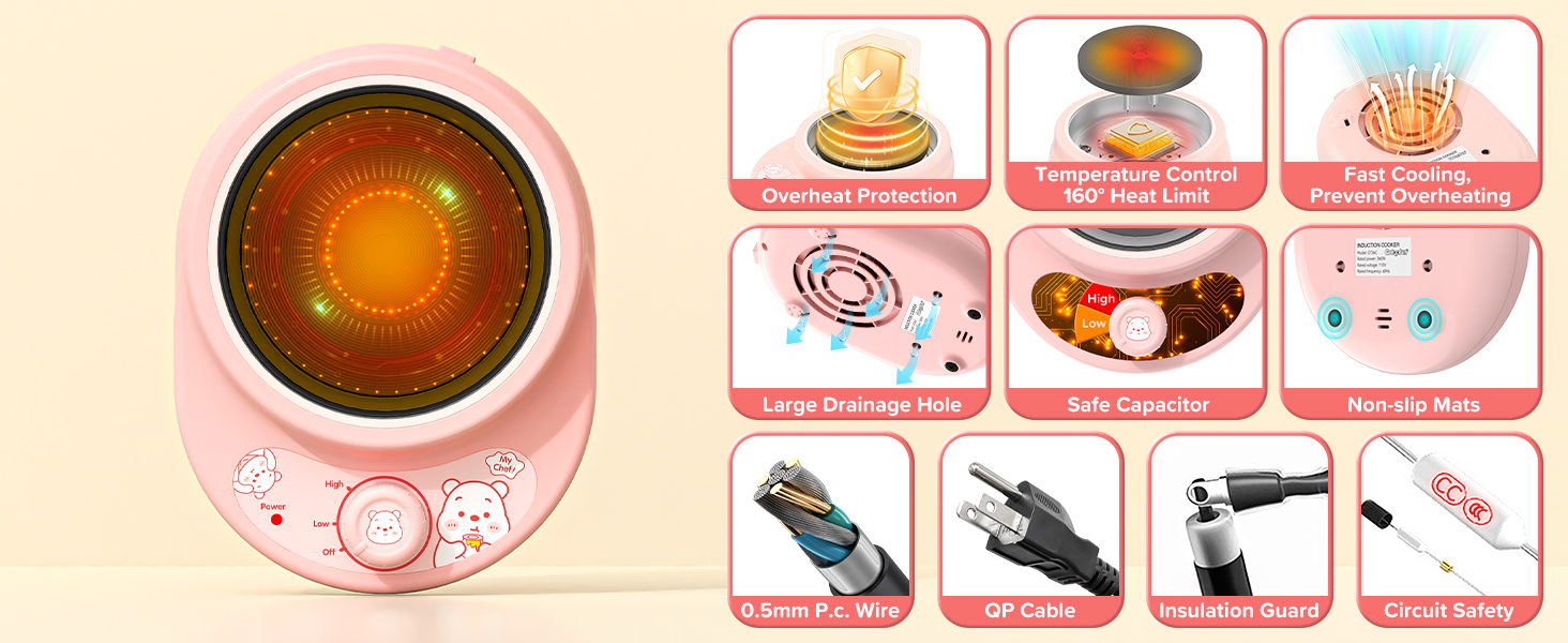 Kids cooking set real mini kitchen