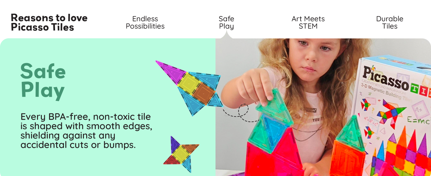 Educational Magnetic Tiles Sensory Montessori Toys for Toddlers Magnet Building Blocks learning Gift