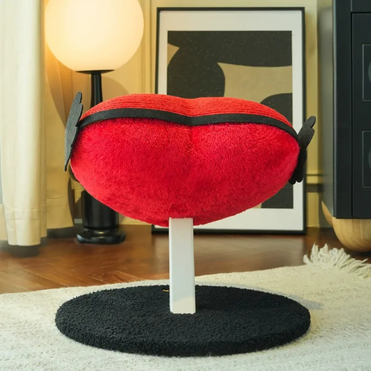 Love-Shaped Cat Scratching Post