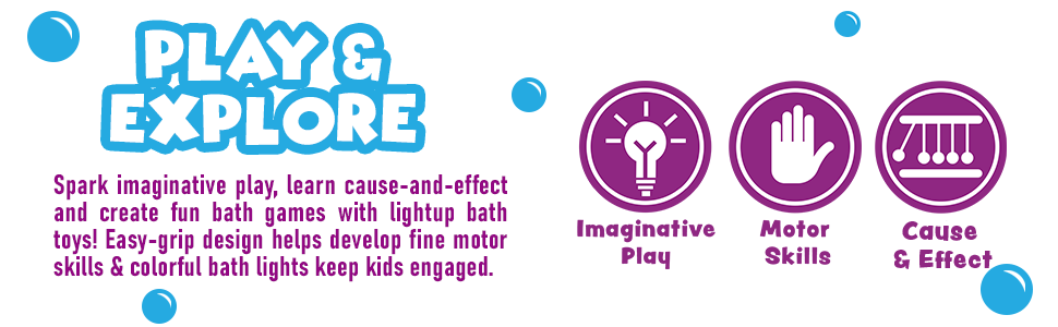 bath toys for toddlers and kids for sensory play and mold free bath toys