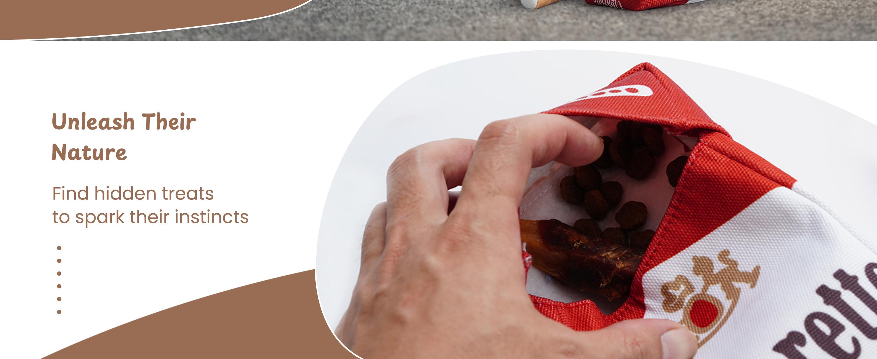 Nocciola 3 Packs Squeaky Puff Stick Toys with a Box Upgraded Version, Funny Interactive Dog Toys, Puppy Toys for Small to Medium Breed Interactive Cigarette