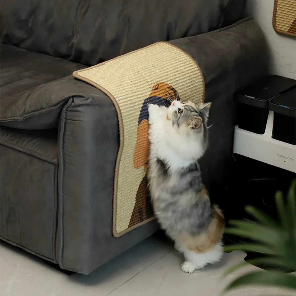 Wear-resistant Multi-purpose Burlap Sack Cat Scratching Board