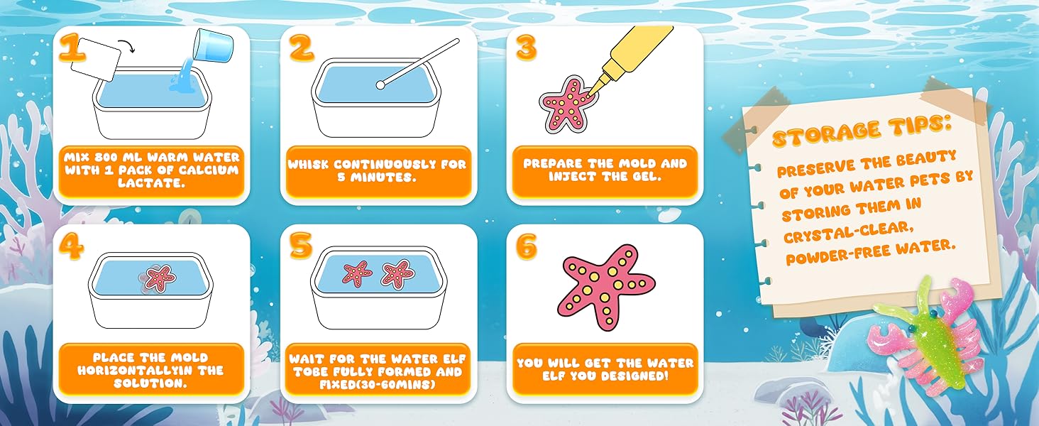 Timetome Magic Water Elf Toy Kit