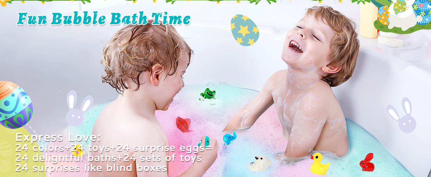 bath bombs for kids bath bombs bath toys kids easter basket stuffers easter gifts for kids 3-5