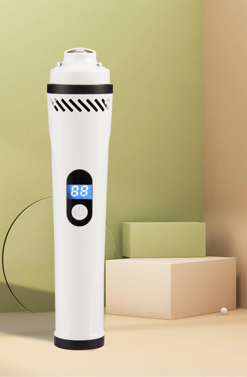 Electric pet nail grinder, USB charging, with LED light, vacuum nail trimmer, suitable for cats and dogs, pet home safety beauty tools