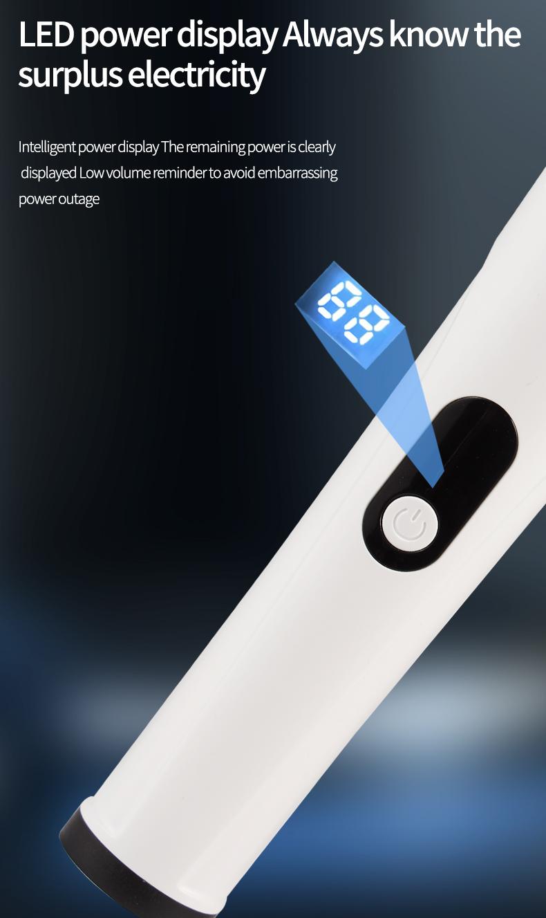 Electric pet nail grinder, USB charging, with LED light, vacuum nail trimmer, suitable for cats and dogs, pet home safety beauty tools