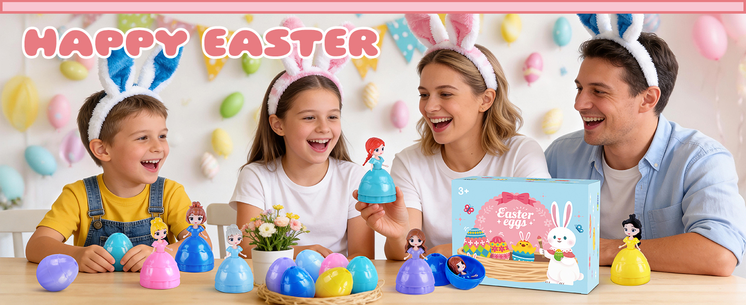 princess easter eggs