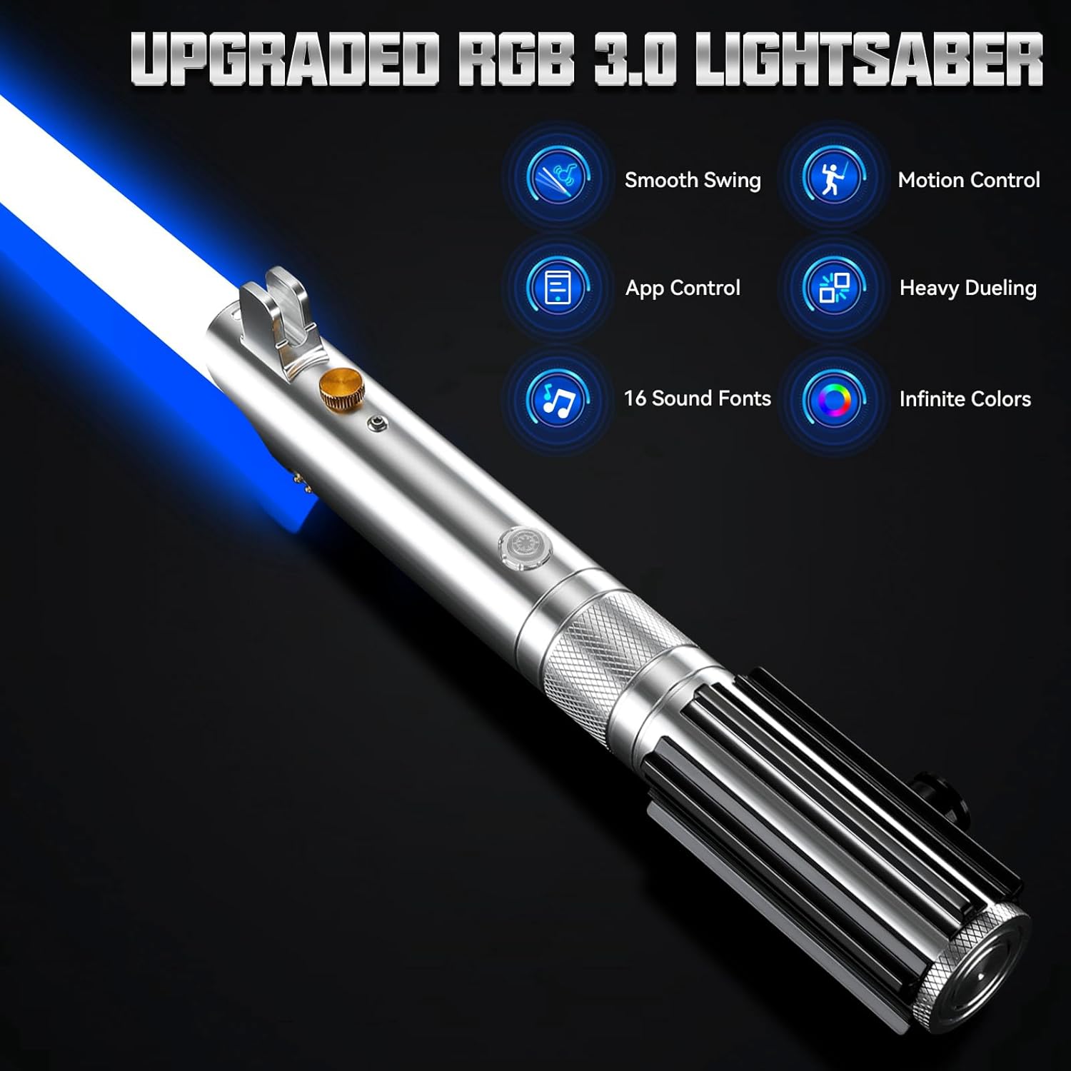 Galactic Duelist SE | App-Controlled RGB Metal Saber ⚔️