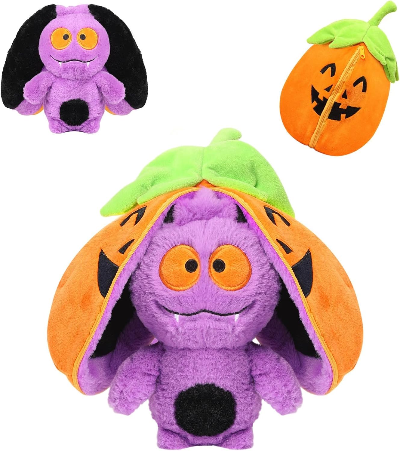 Hide-and-Seek Bunny | Reversible Fruit & Rabbit Plushie 🍓🐰