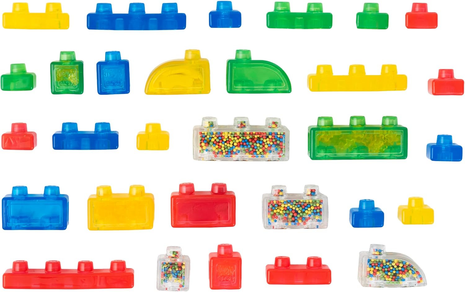Stash 'N Stack | Squishy "Ouch-Free" Building Set (30 Pcs) 🧱