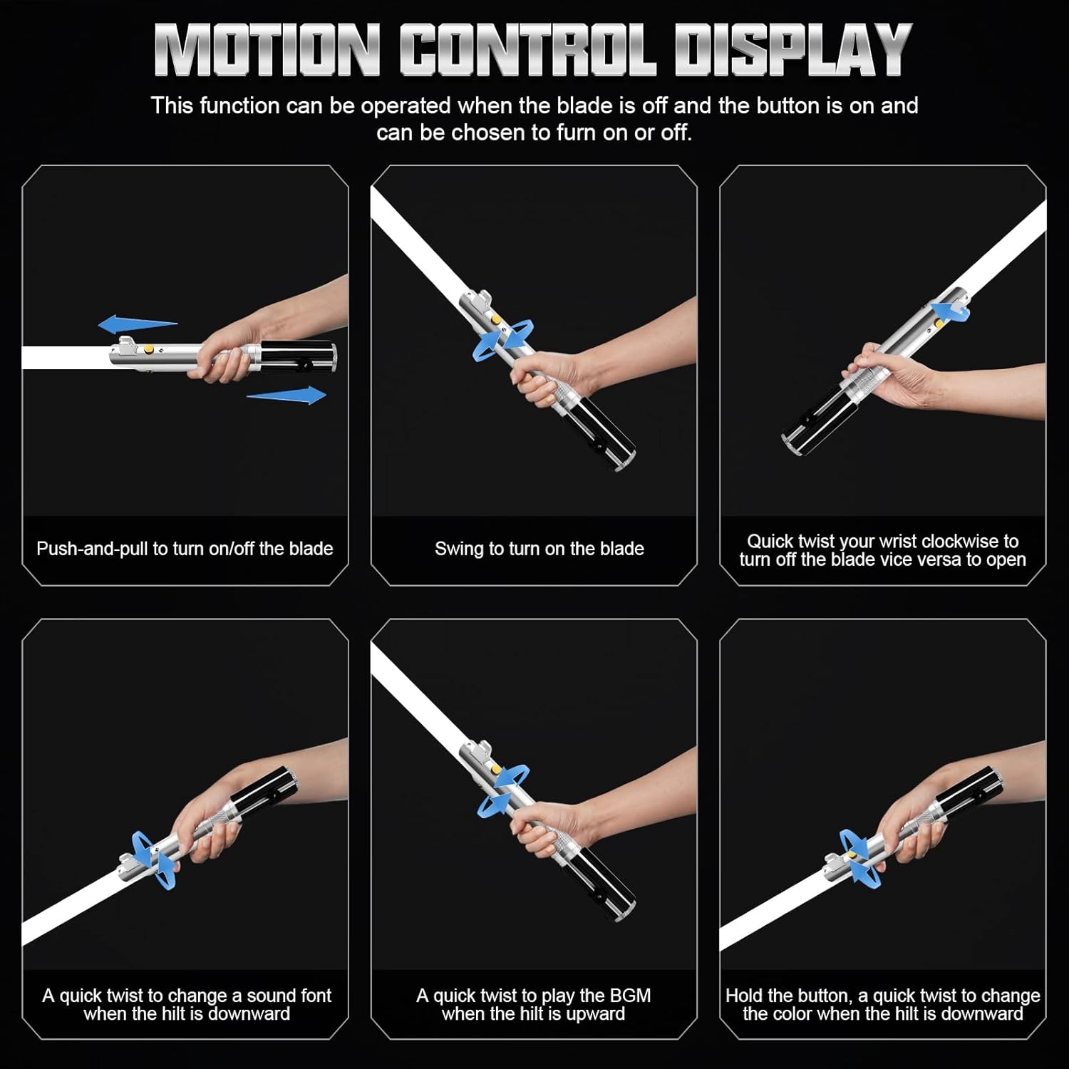 Galactic Duelist SE | App-Controlled RGB Metal Saber ⚔️