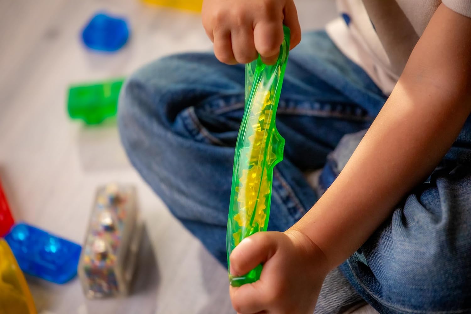 Stash 'N Stack | Squishy "Ouch-Free" Building Set (30 Pcs) 🧱